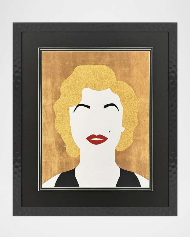 "Icon Blonde Bombshell" Framed Giclee by Otto Gibb